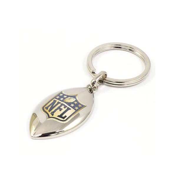 New Orleans Saints State Shape Keychain