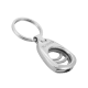 Bell-shaped Metal Coin Holder Keychain