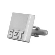 Excellent Plating Color Of Custom Relief Design Square Cufflink