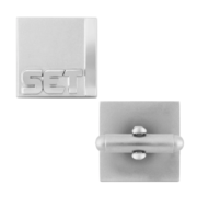 Stylish Sense Of Custom Relief Design Square Cufflink