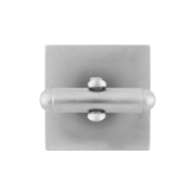 The Back Side Of Custom Relief Design Square Cufflink