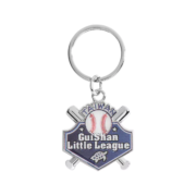 The Front Side Of Personalized Baseball Keychain