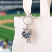 The Tote Bag With Personalized Baseball Keychain