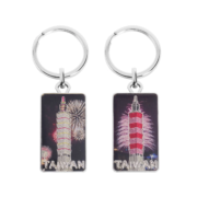 Different Design Of Taipei 101 Taiwan Souvenir Landmark Metal Keychain