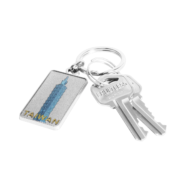 Metal Luster Of Taipei 101 Taiwan Souvenir Landmark Metal Keychain